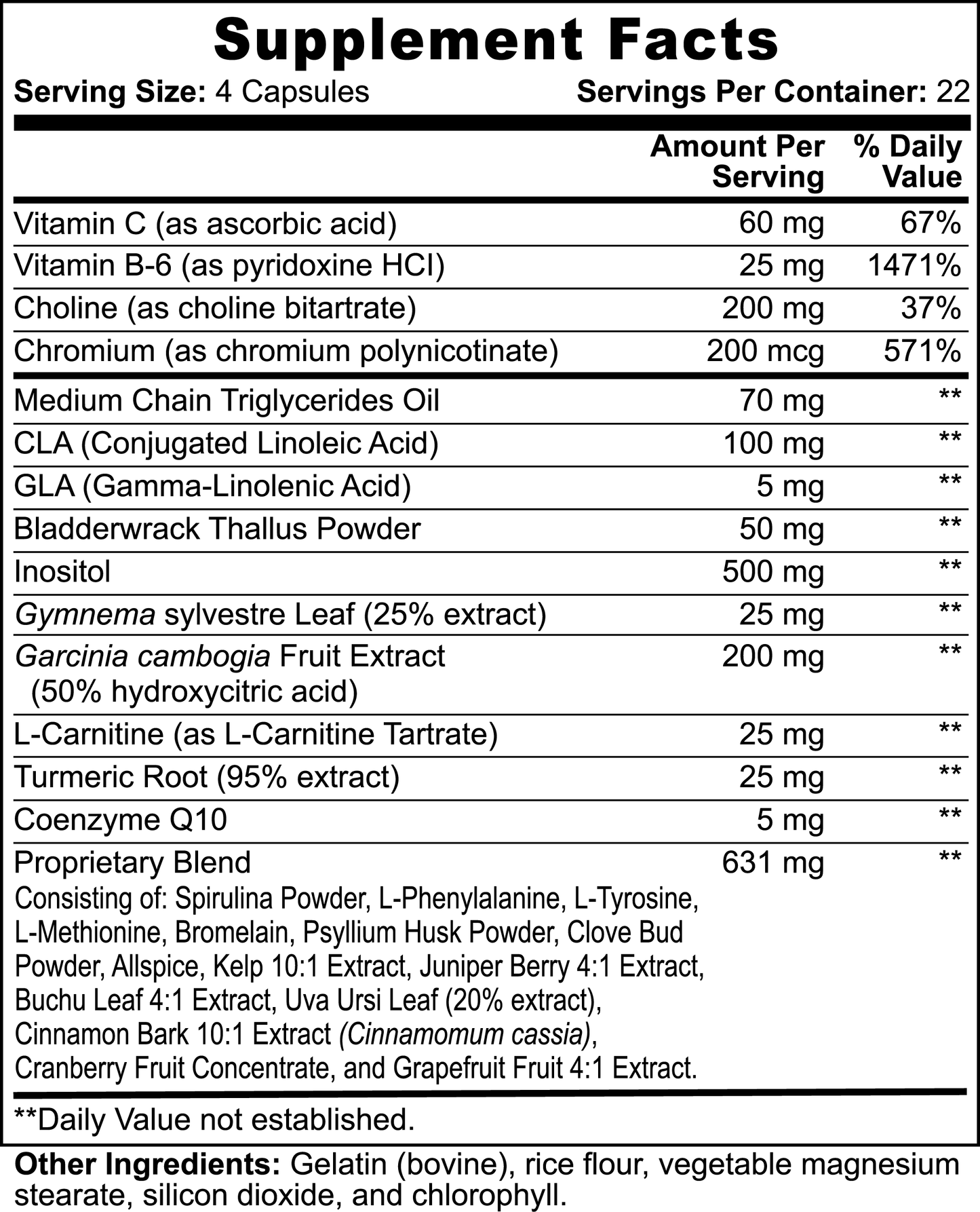 FAT BURNER WITH MCT