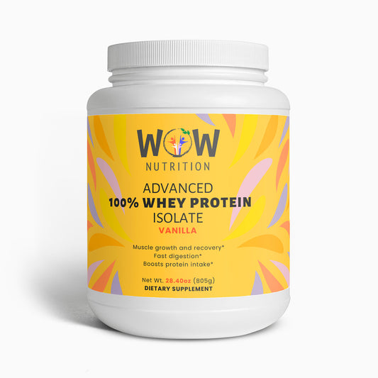 ADVANCED 100% WHEY PROTEIN ISOLATE (VANILLA)