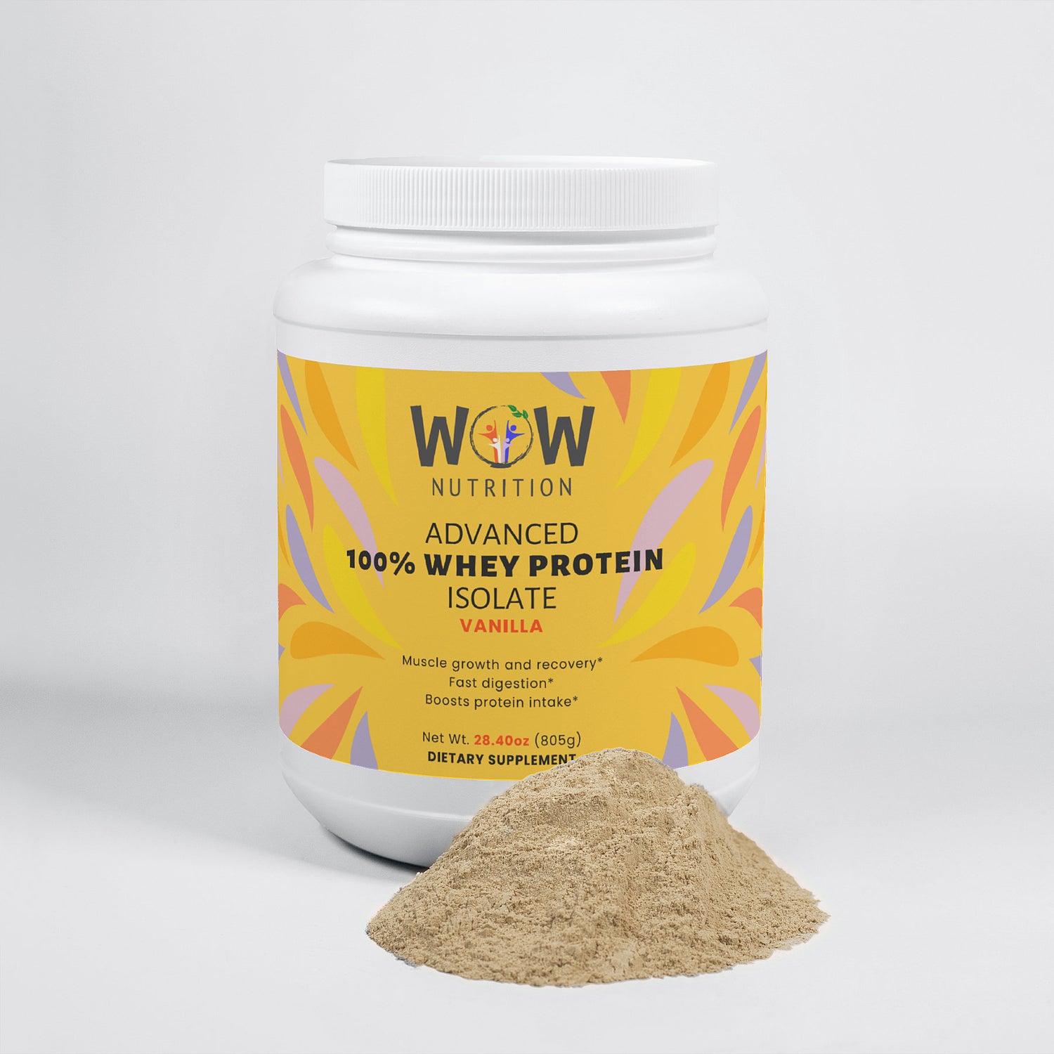 ADVANCED 100% WHEY PROTEIN ISOLATE (VANILLA)