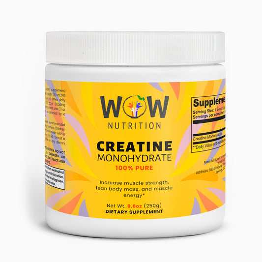 CREATINE MONOHYDRATE 100% PURE