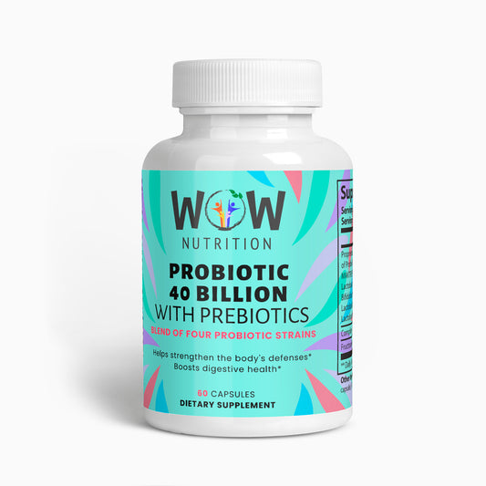 PROBIOTIC 40 BILLION WITH PREBIOTICS