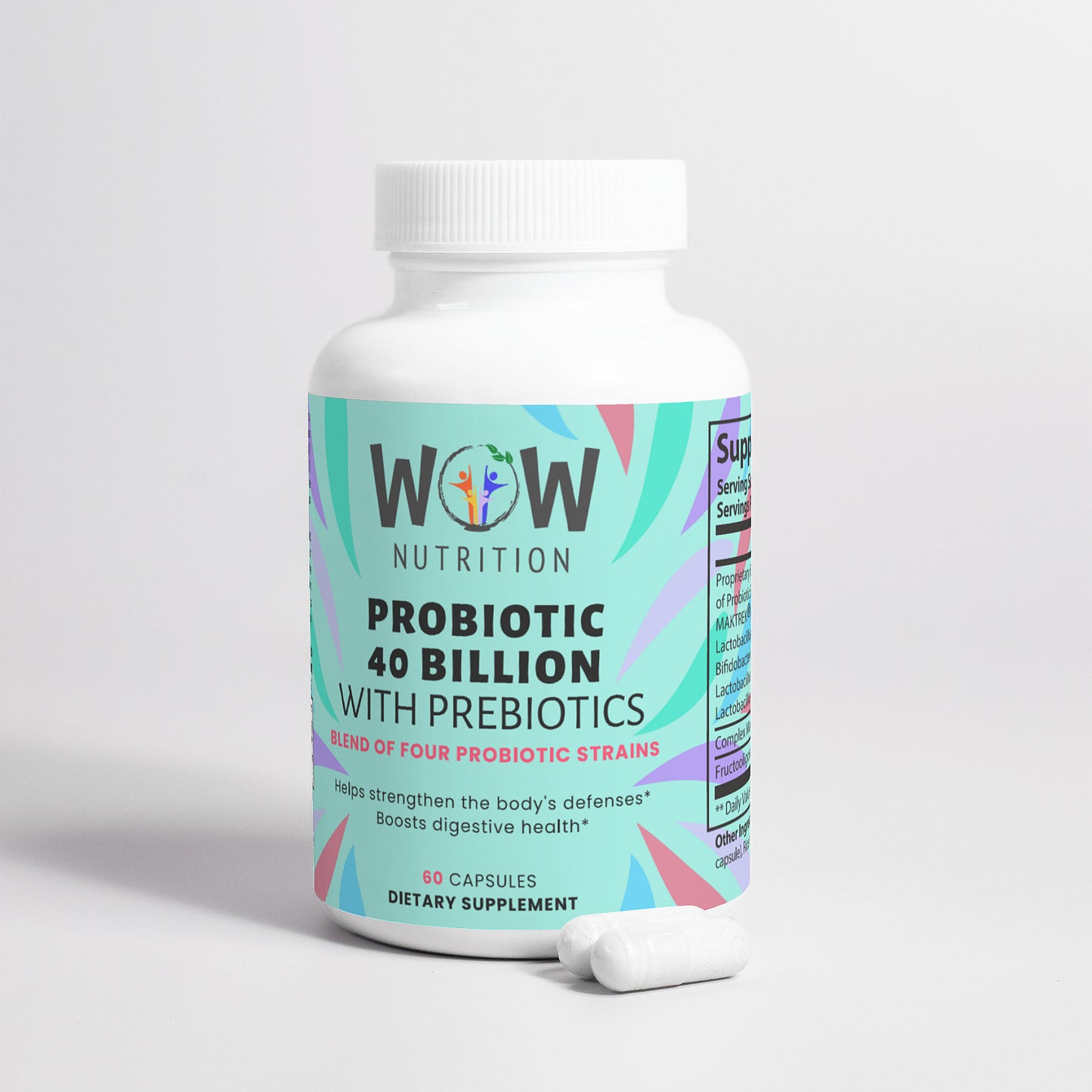 PROBIOTIC 40 BILLION WITH PREBIOTICS