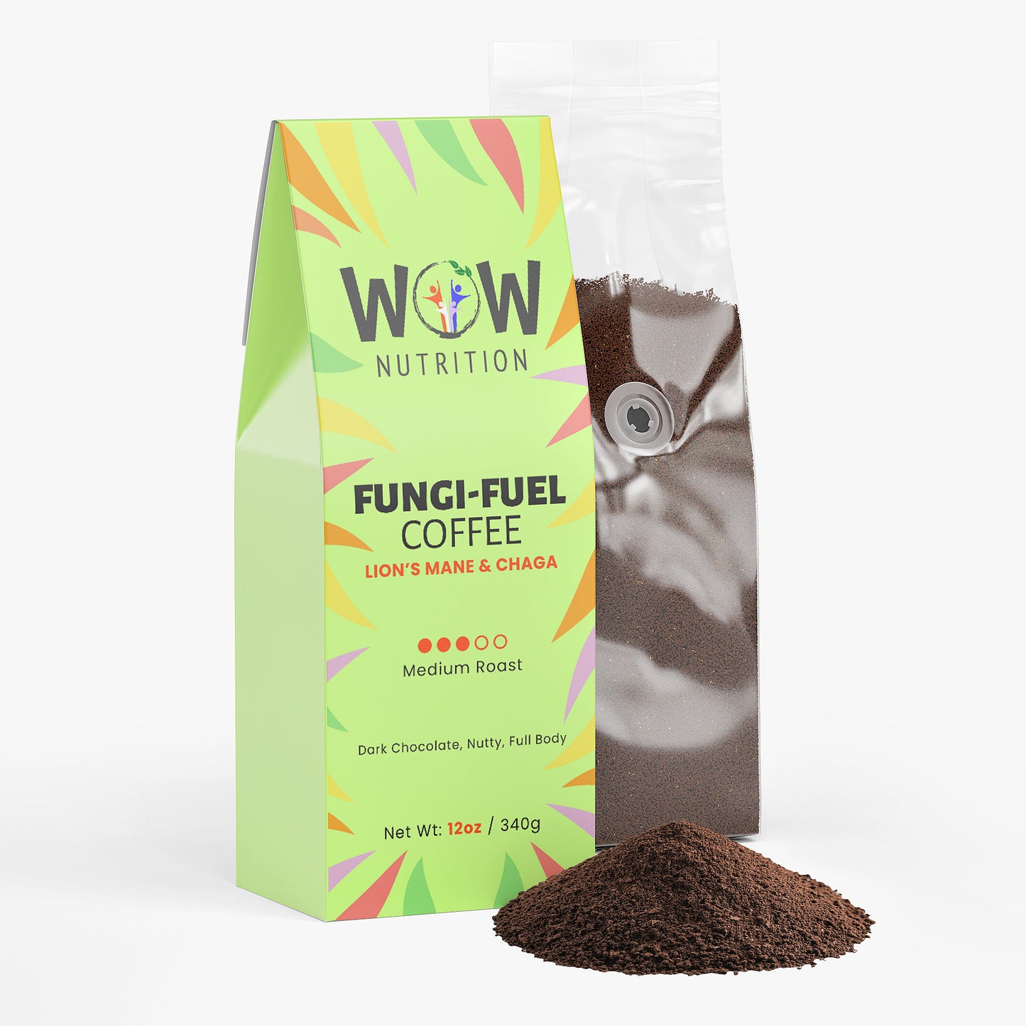 FUNGI-FUEL COFFEE (MEDIUM ROAST)