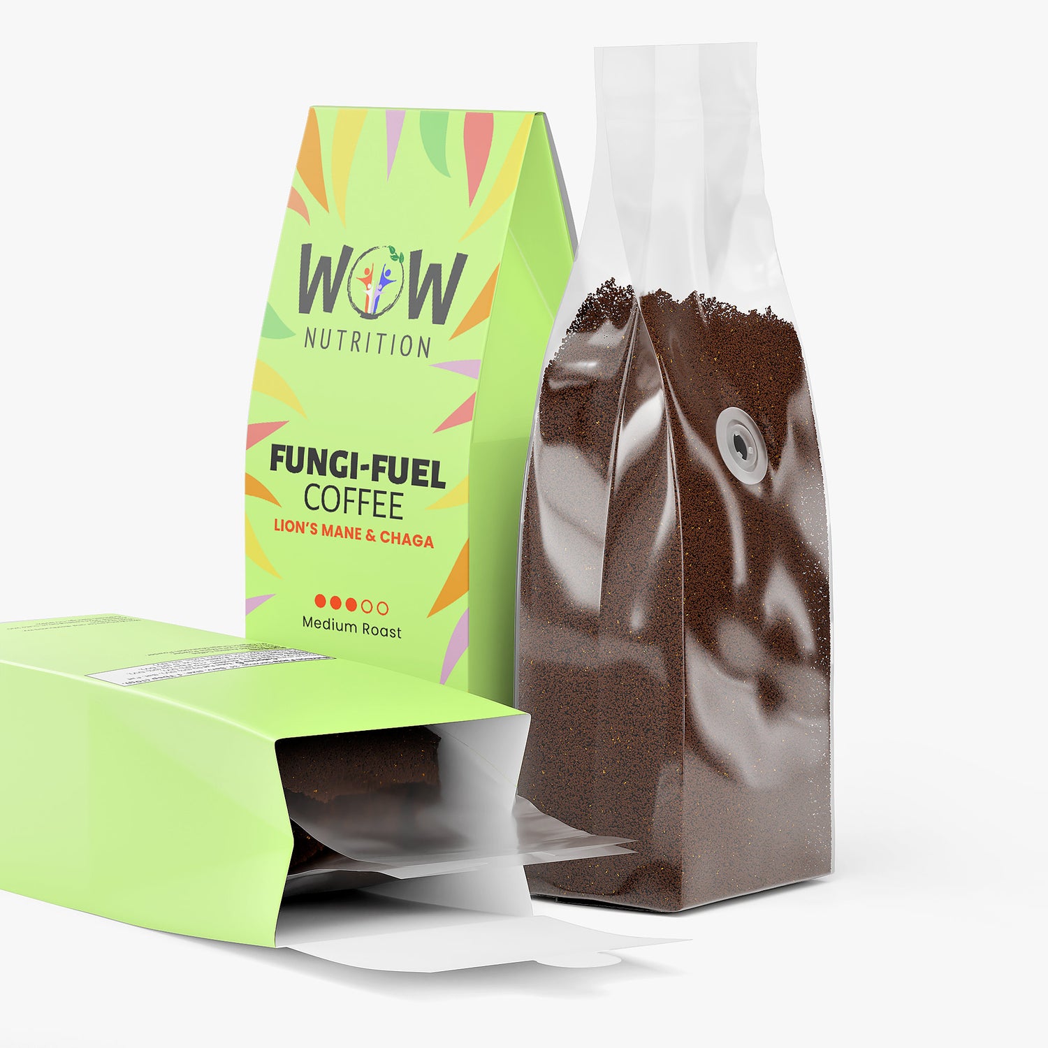 FUNGI-FUEL COFFEE (MEDIUM ROAST)