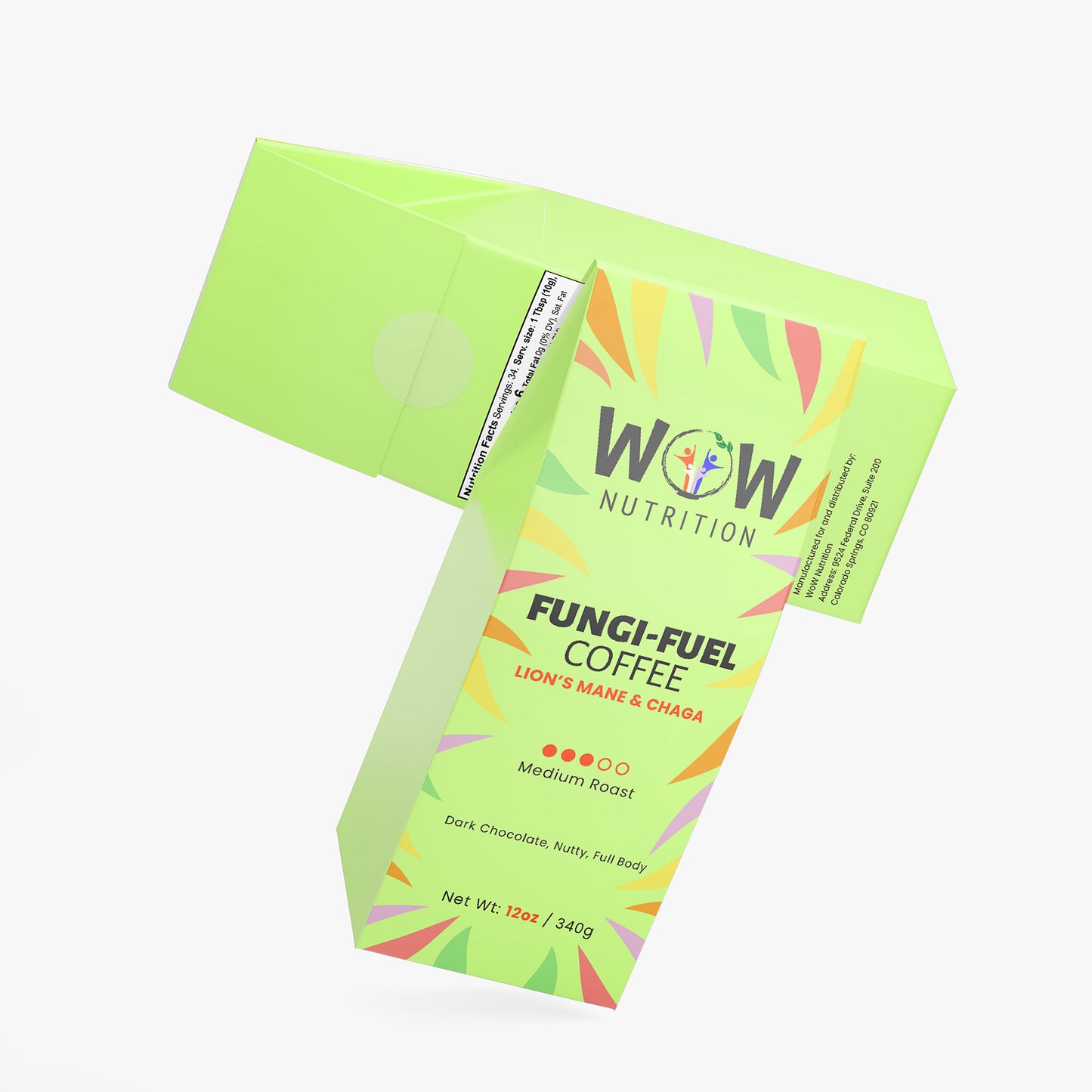 FUNGI-FUEL COFFEE (MEDIUM ROAST)
